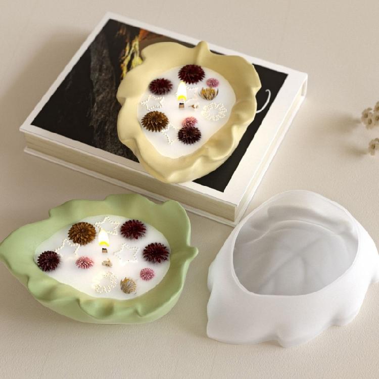 Leaf Shape Silicone Mould DIY Craft For Beautiful Resin Tray Containers Home Decoration