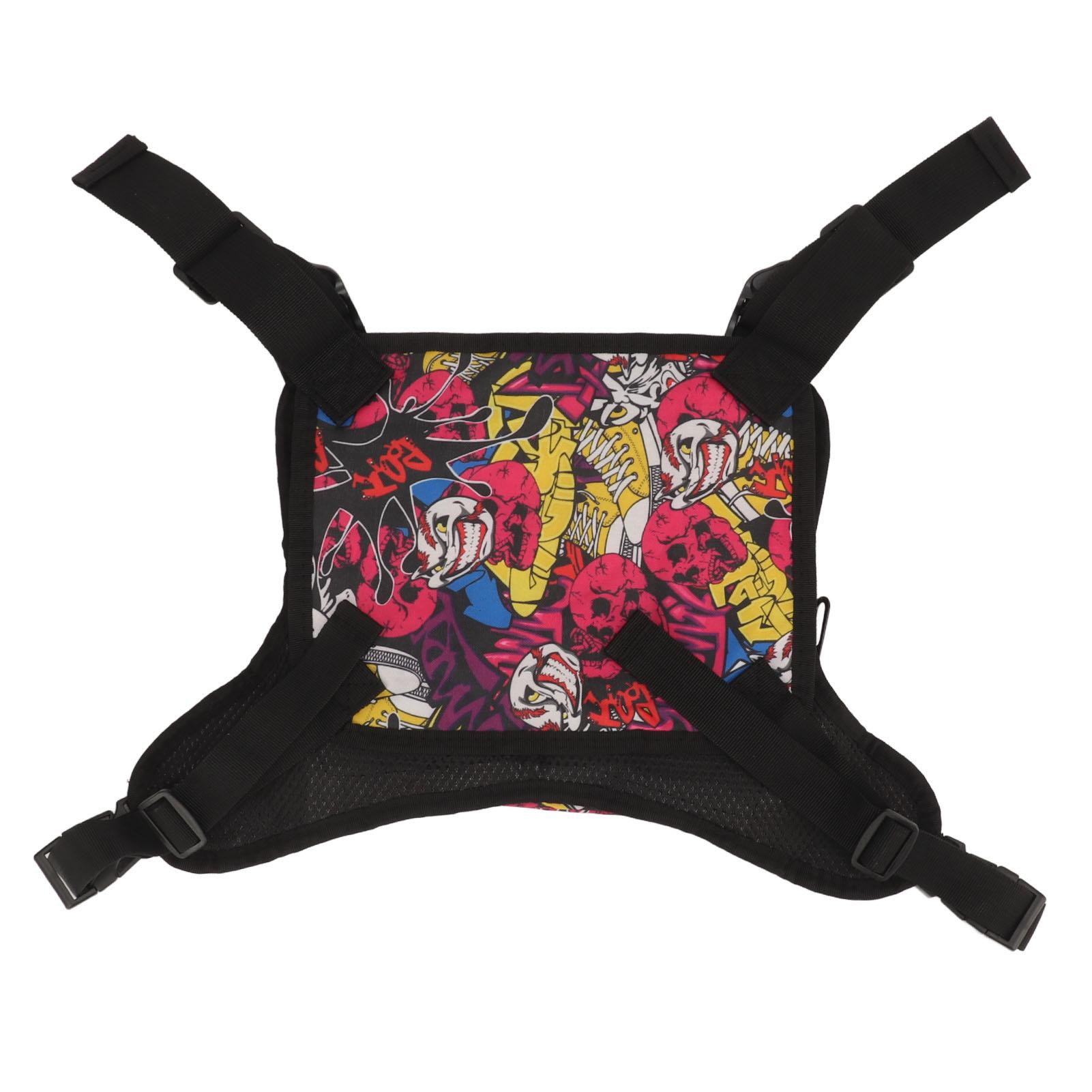 

Спортивная нагрудная сумка для мужчин и женщин, холщовая, многокарманная, стильная, легкая, с передним жилетом, для тренировок