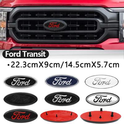 145mm 223mm Car Front Emblem For F150 F250 Mondeo Focus Fusion MK2 MK4 MK7 Rear Tail Trunk Badge Stickers Auto Accessories
