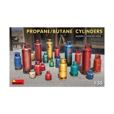 MiniArt Cylinder Set Plastic Model MA35619 1/35 Propane/Butane