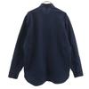Milok made in Japan Striped Pattern Long sleeve shirt 46 Navy Men's Used