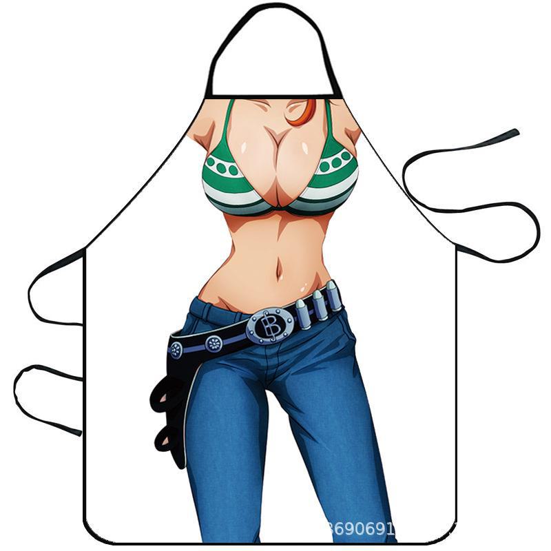 Novelty Muscle Man Apron - Creative Funny Design