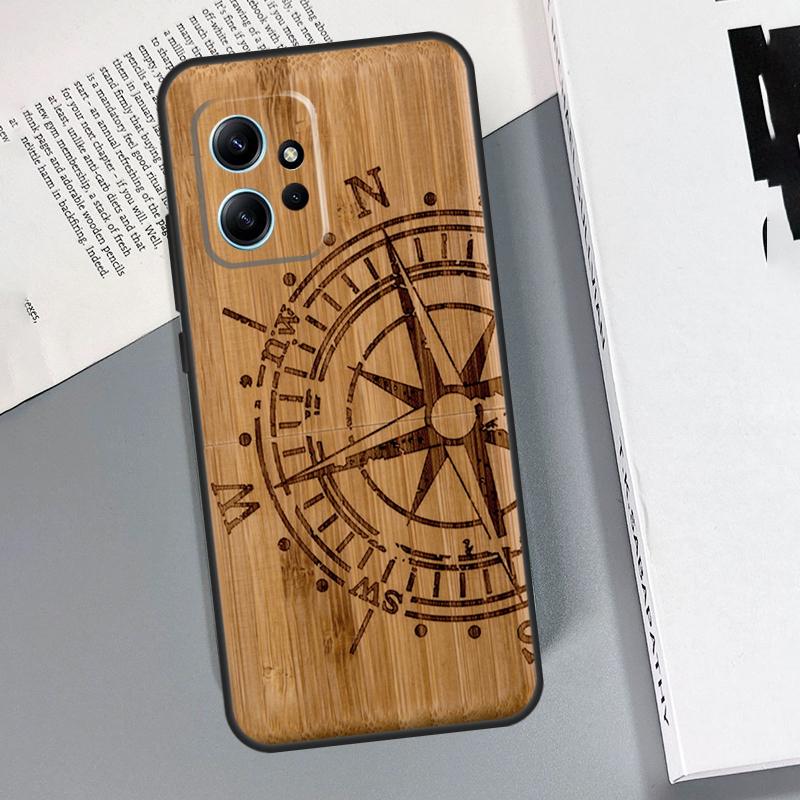 Natural Bamboo Wood Pattern Print Case For Xiaomi Redmi Note 15 Pro 10 11 12 13 14 Pro Cover For Redmi 15C 15 14C 10C 12C 13C