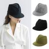 Soft Wool Equestrian Hat Breathable Elegant Hat Wool Felted Cycling Hat for Equestrian Training and Daily Wear