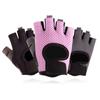 Non-Slip Half Finger Workout Gloves Curved Open Back Cycling Motorcycle Gloves  Outdoor