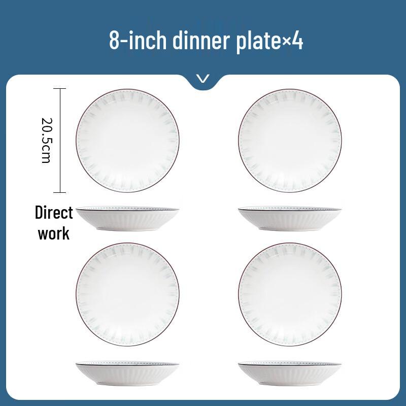 KANGMO Ceramic Dinnerware Set