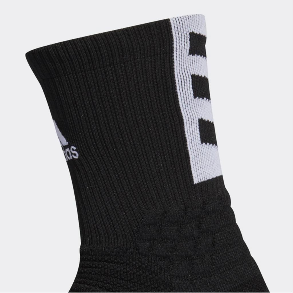 adidas Basketball Socks Unisex 1 Pack Black EJ8540