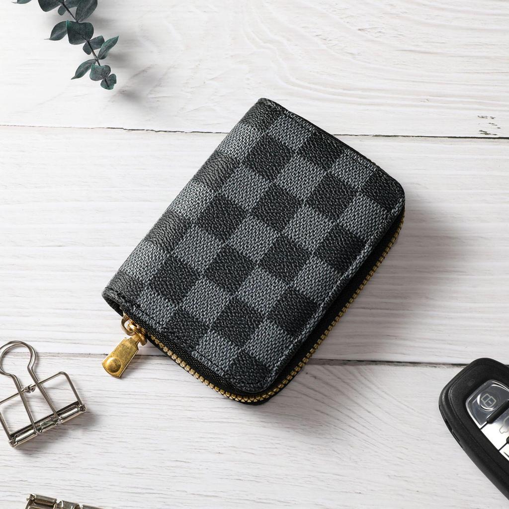 Women's & Men's Large Capacity Anti-Demagnetization Accordion Card Holder with Multi-Card Slots and ID Clip