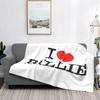 Ich liebe Billie Eine ultraweiche Mikrofleece-Decke