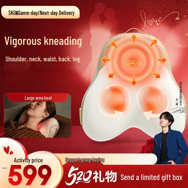 SKG T5-2 Ultra Multi-Function Waist Massager CN plug (adapter included)