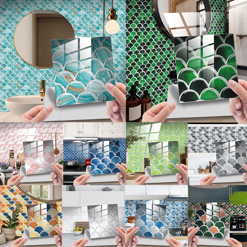 Wall Sticker 3D Wall Sticker PVC Wall Sticker 10Pcs