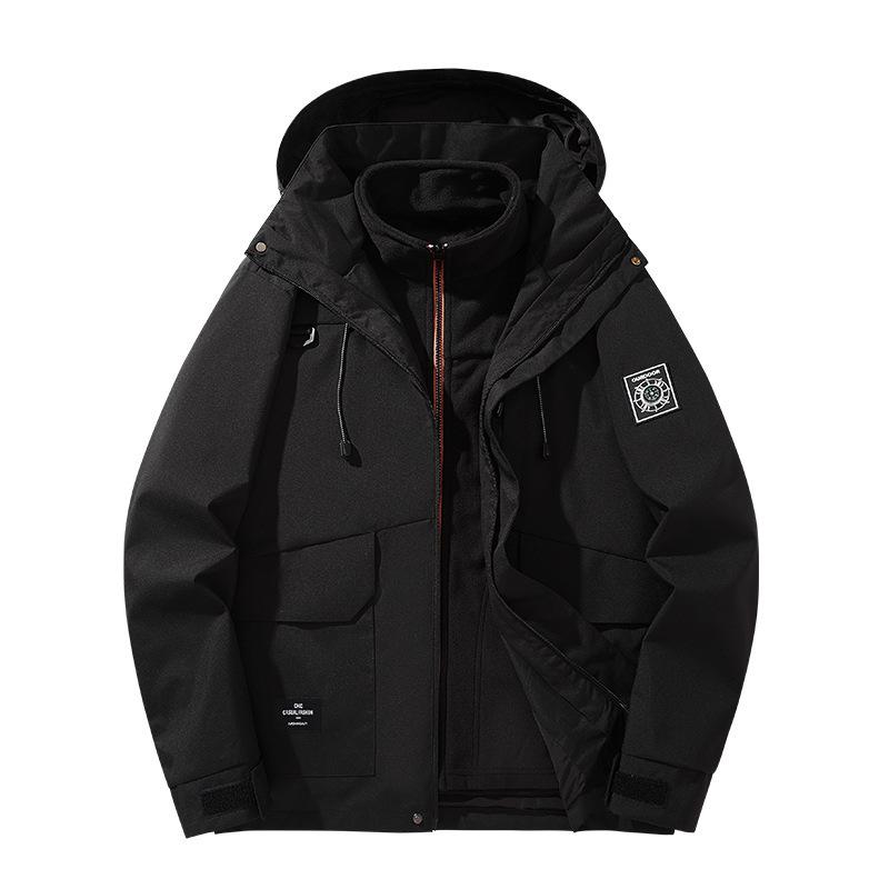 Herbst und Winter Neue Outdoorjacke Herren- und Damen-Outdoorjacke Lockere Jacke im Hongkong-Stil