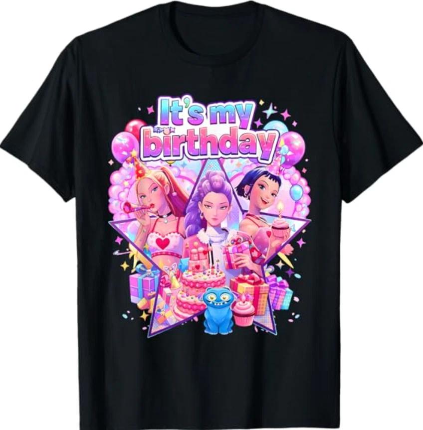 It s My Birthday K-pop Cute Chibi K Pop Birthday Girl Kpop T- Shirt L