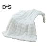Winter Throw Blanket Thickened Fuzzy Plush Bubble Design Cozy Warm Quilt Bedroom Living Room Office Home Bed Sofa Faux Rabbit Fur Blanket