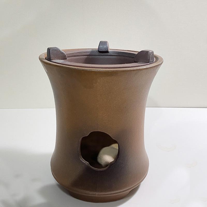 Volcanic Stone Electric Teapot Stove Set for Indoor Cooking and Gifting