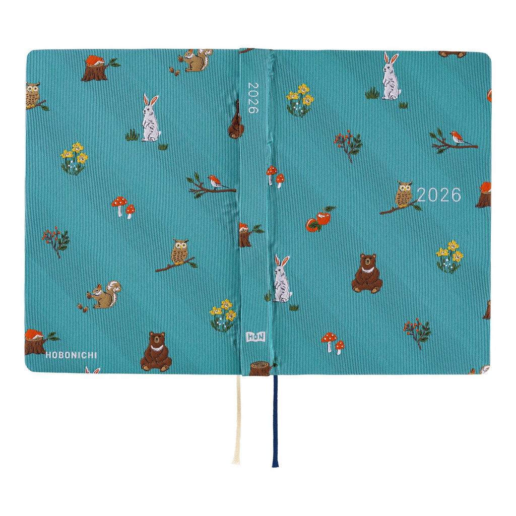 Hobonichi Techo 2026 HON Thai der Wald Seite pro & Chef/in [A6/1 Tag/Januar/Montagsbeginn]
