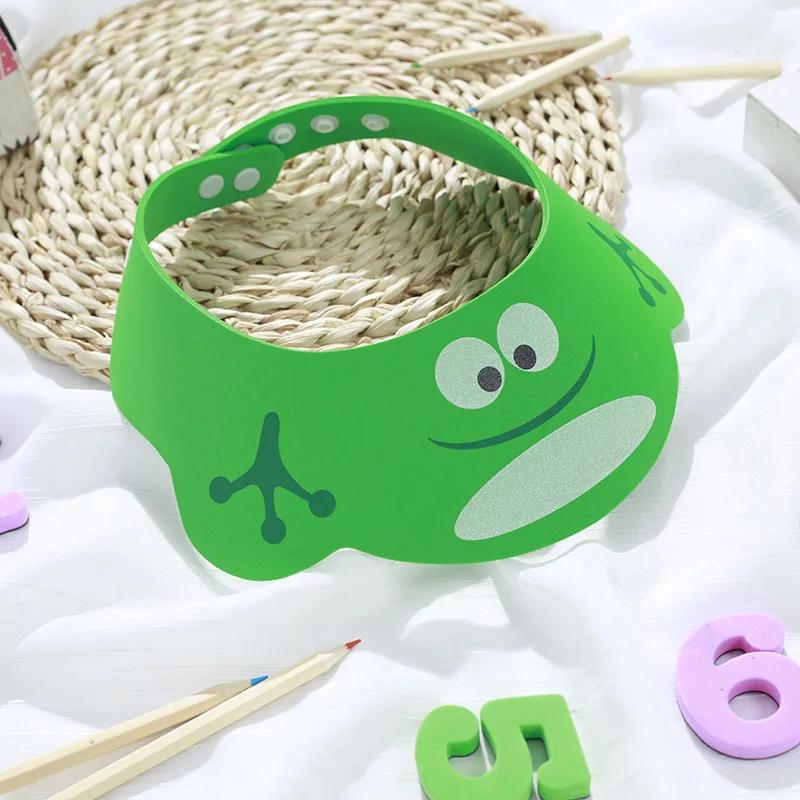Shower Baby Soft Cap Adjustable Hair Wash Hat for Kids Ear Protection Safe Children Shampoo Bathing Shower Protect Head Cover