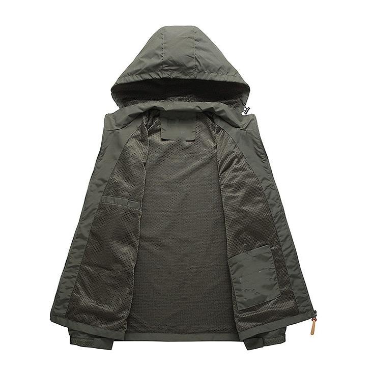 Frühlings- und Herbstjacke Herren Trend Bergsteigerjacke Windbreaker Outdoor-Sportjacke Herrenbekleidung