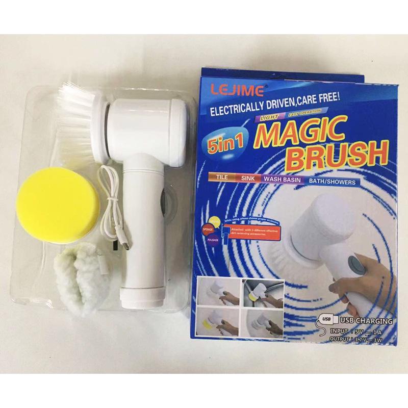 Wireless Multifunction Electric Cleaning Brush for Kitchen, Dishes, Pots, and Bathroom Tiles