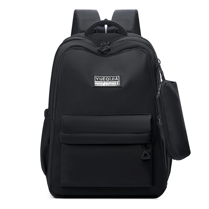 Schoolbag New 101 Summer Middle Ridge School Bag for Junior High School Students Large Capacity Waterproof and Wear-resistant Lightweight Macaron