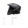 Full Face | Washable Liner, DOT Certified, Adventure Helmet with Peak, for unpaved terrain L B