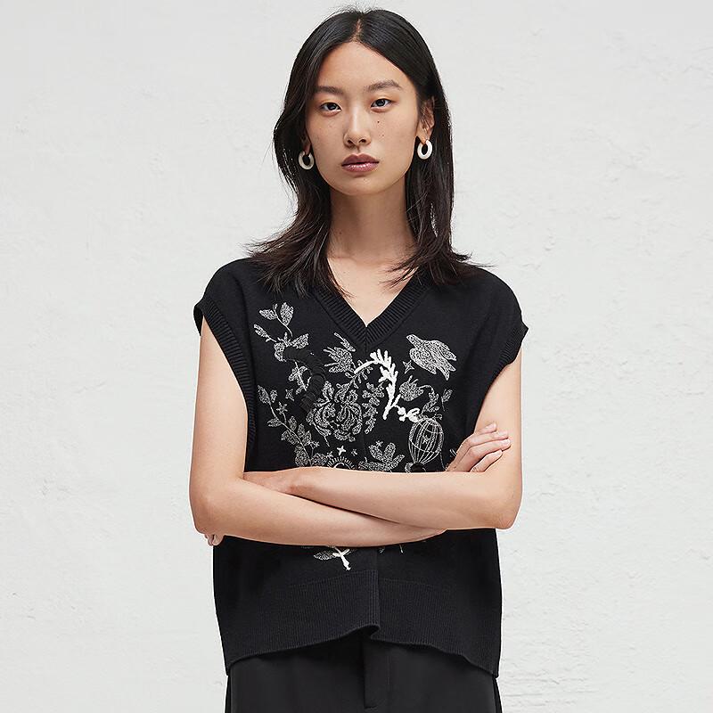 Broadcast Autumn V-Neck Layered Vest