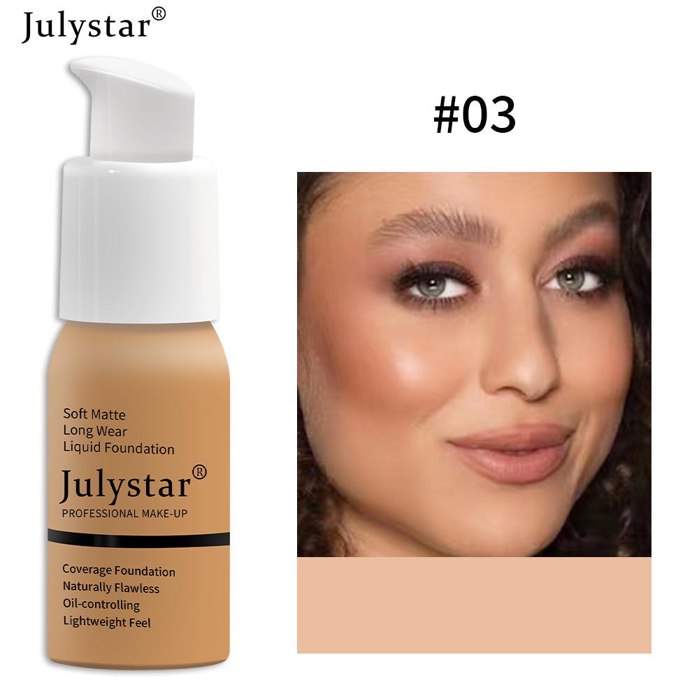 Buy 30ML Oil Control Foundation Makeup Foundation Cream Concealer Long