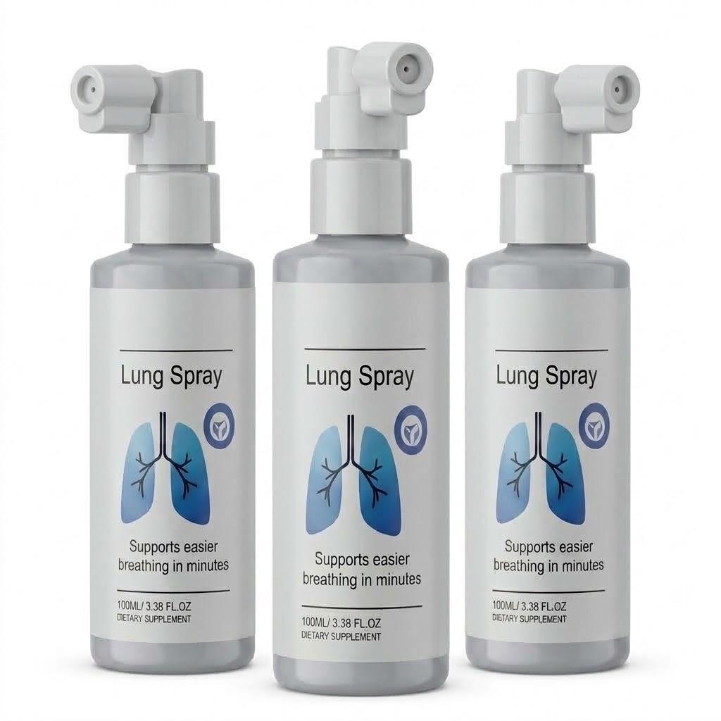 Fast-Acting Herbal Lung Cleanse & Breath Mist (100ml / 3.38 Fl Oz)