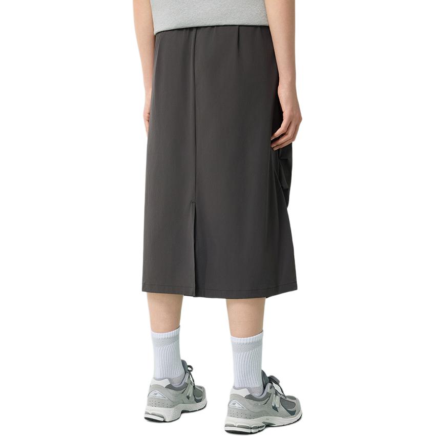 New Balance Casual Long Skirt Women's Dark Gray NWF25192-DKG