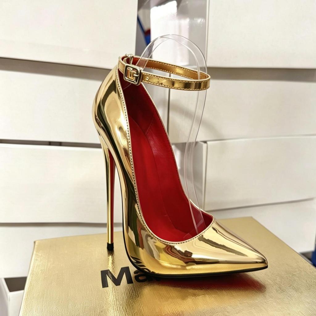 14CM Ψηλοτάκουνα Stiletto: Σέξι Παπούτσια Μεγάλων Μεγεθών για Νυχτερινά Κέντρα & Cross-Dressing