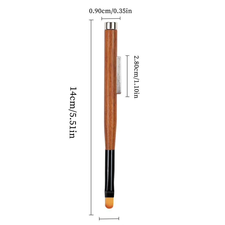 3 In 1 Magnetic Light Therapy Pen, Dual-Ended Gel Nail Brush with Magnet for Cat Eye Gel Polish for Nail Manicure Designs