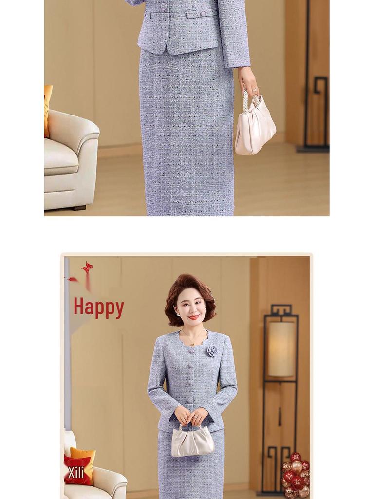 2026 Spring Collection: Elegant Wedding Banquet Attire for Mothers of the Bride – Stylish, Formal Wear for Middle-Aged & Elderly Women
