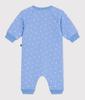 Jumpsuit A0CFU Light White 12 months 74cm [Petit Bateau] Blue/Off