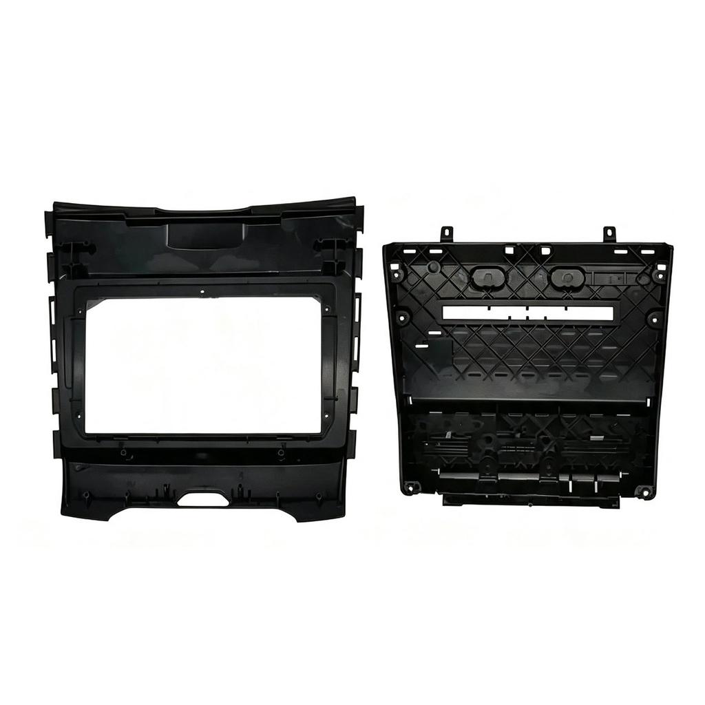 9 Inch Car Frame Fascia Adapter Decoder Dash Fitting Panel Kit for Ford Ranger Edge 2015-2018