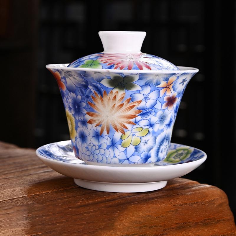150ml Chinese Ceramic Tea Cup  Bone China Tea Sets Porcelain    Kungfu Tea Ceremony Teacup Teaware Travel Meditation Cups Gift
