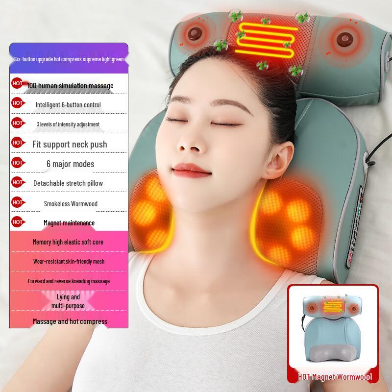 Mussels Cervical & Lumbar Massager Pillow
