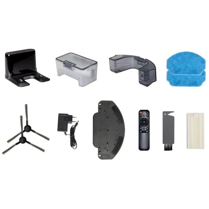 Aspirateur Robot - SALENT - R2 - Filtre HEPA - Chargement Automatique - 110 min Autonomie