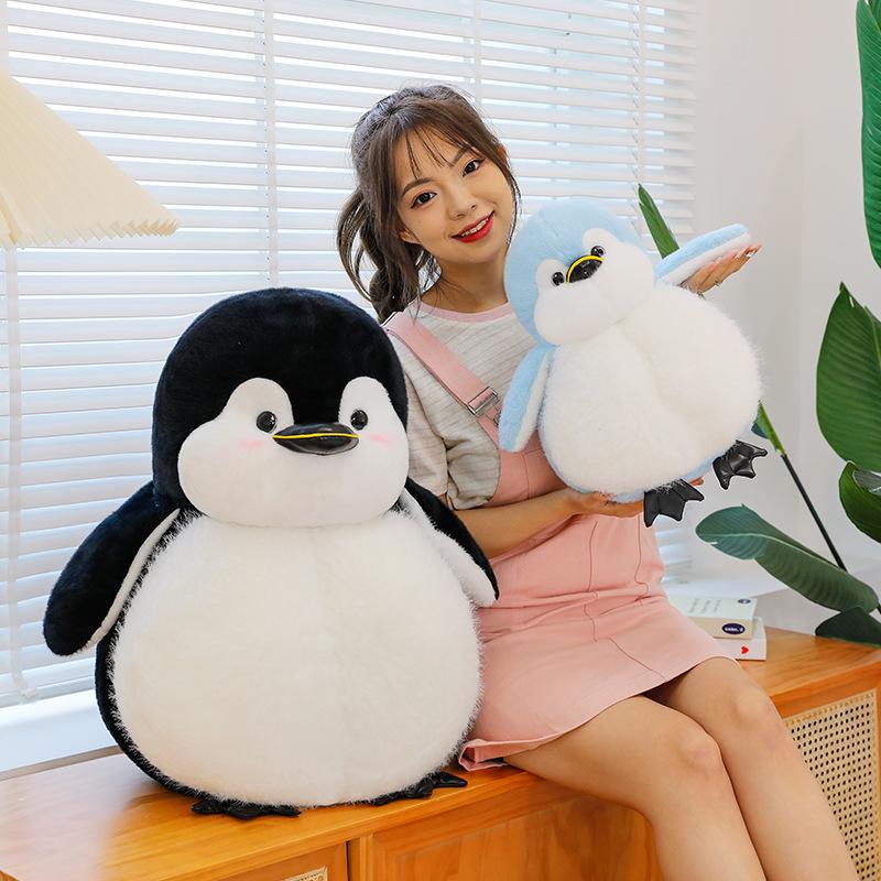 Simulation Fat Penguin Doll Doll Plush Toy Aquarium Penguin Doll Throw Pillow Activity Gift