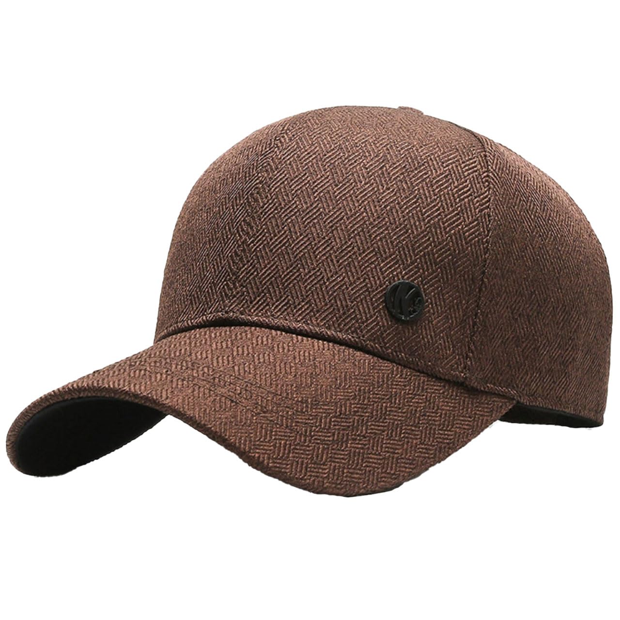 

Baseball CZ001 [White Fang] Hat, Cap, Logo, Emblem, Brim, Cap, Stylish, Fashionable, Cool, Men s, (Coffee) кофейный