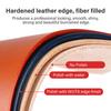 WUTA 30/100ml Leather Finish Water-Base Edge Coating Color Edge Sealing Liquid Dressing Painting Clear & Smooth Treatment Agent