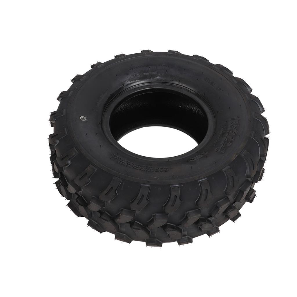 19x7‑8in Tubeless Tire 4PR 15mm Tread Universal for 125 150 200 250CC Quad Bike ATV UTV Go Kart Lawn Mower