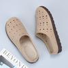 Summer New Women's Shoes Bag Head Boken Cool Slippers Comfortable Hollow Soft Sole One Pedal Slippers Women Wear