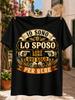 Io Sono Lo Sposovintage Beer Hops Pointing Hands And Italian Friends Are Here To Drink Quote Unisex Unisex All Tshirt