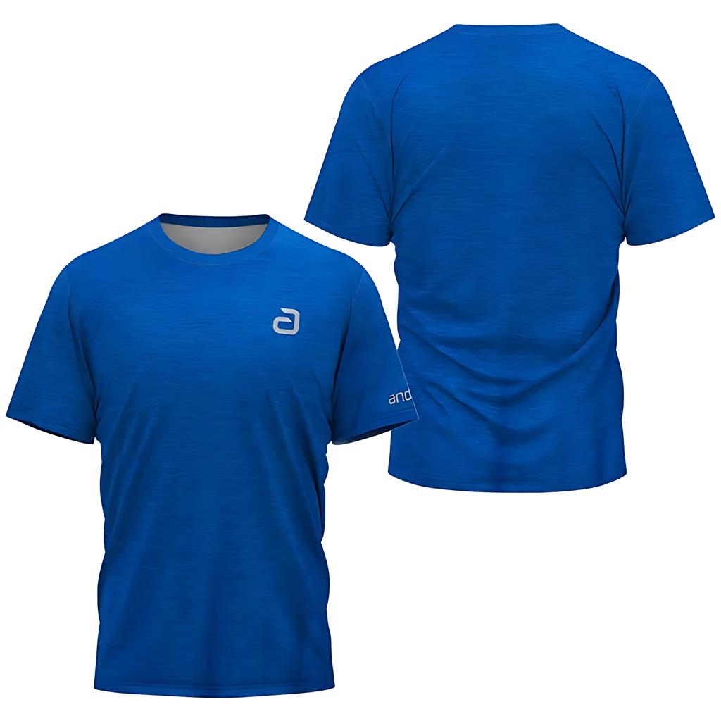 Summer 2026 Best-selling Badminton and Table Tennis Club Men's 3D Printed Short Sleeved T-shirt