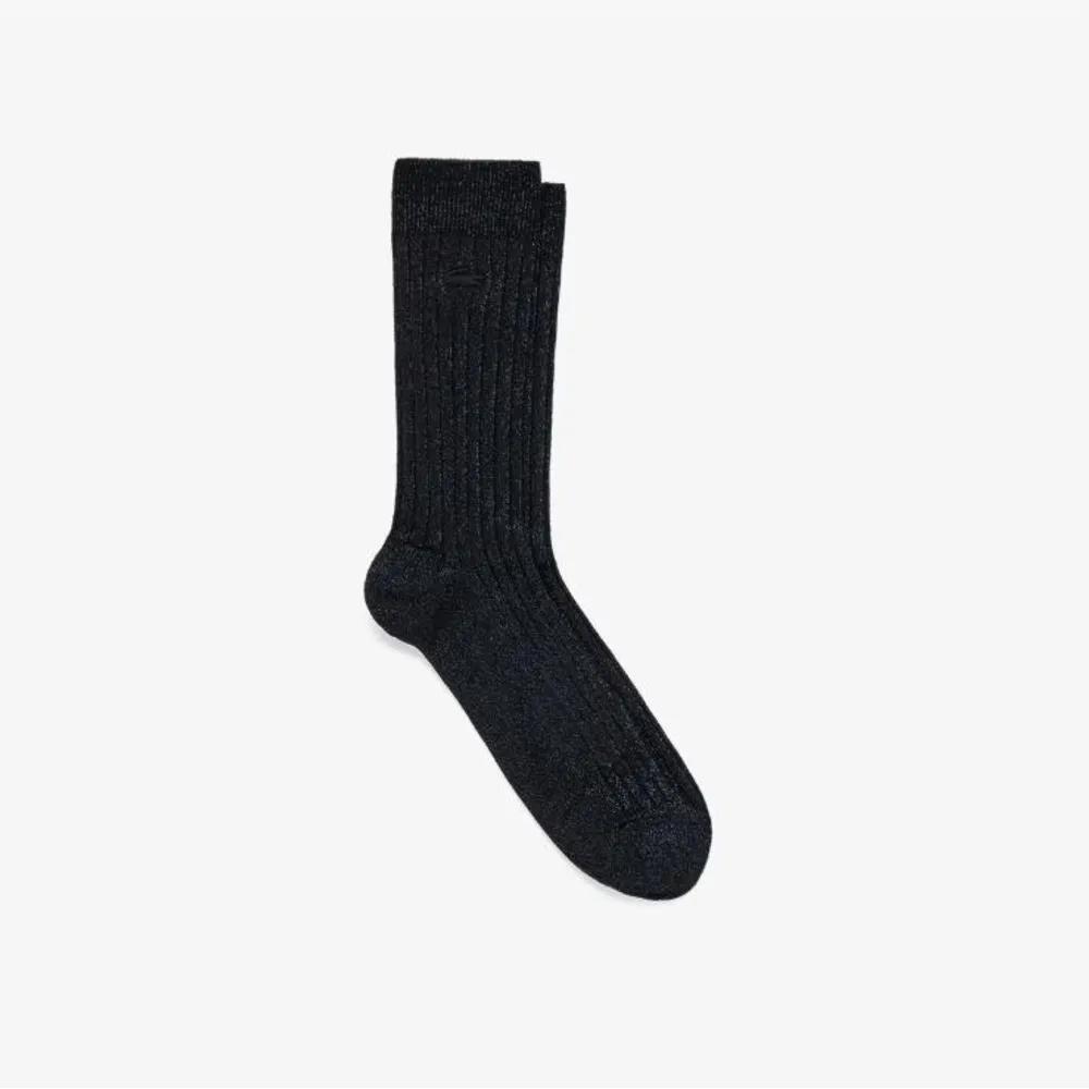 25FW Women s Lurex Mid-calf Socks RA113E-55N-031 RA113E-55N-031 031(Black)