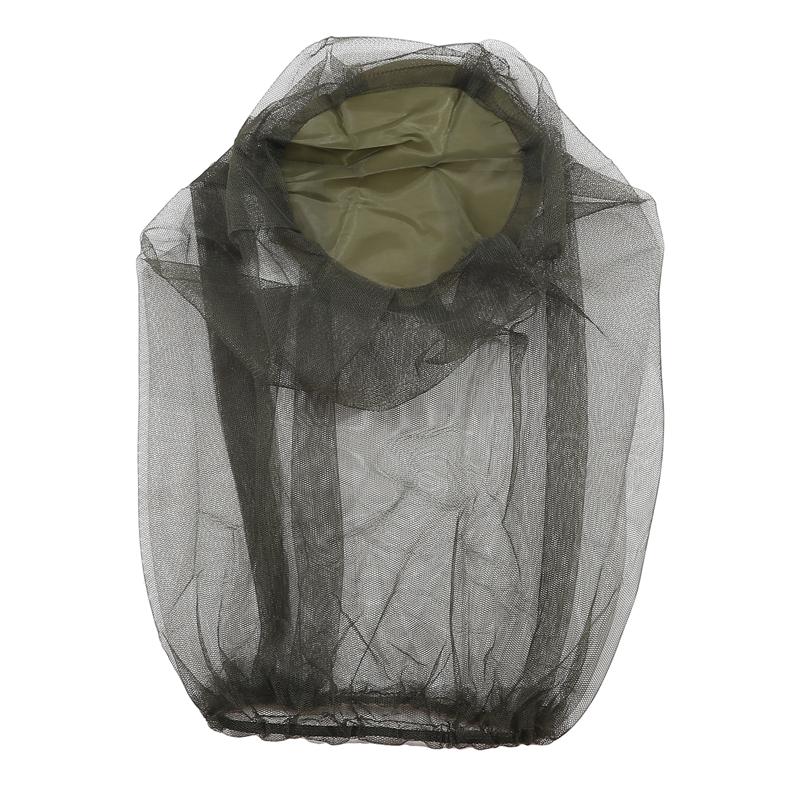 

Travel pullover mosquito net hat outdoor insect-proof hat camping anti-mosquito hat net cap field fishing cap mosquito-proof hat зелёный