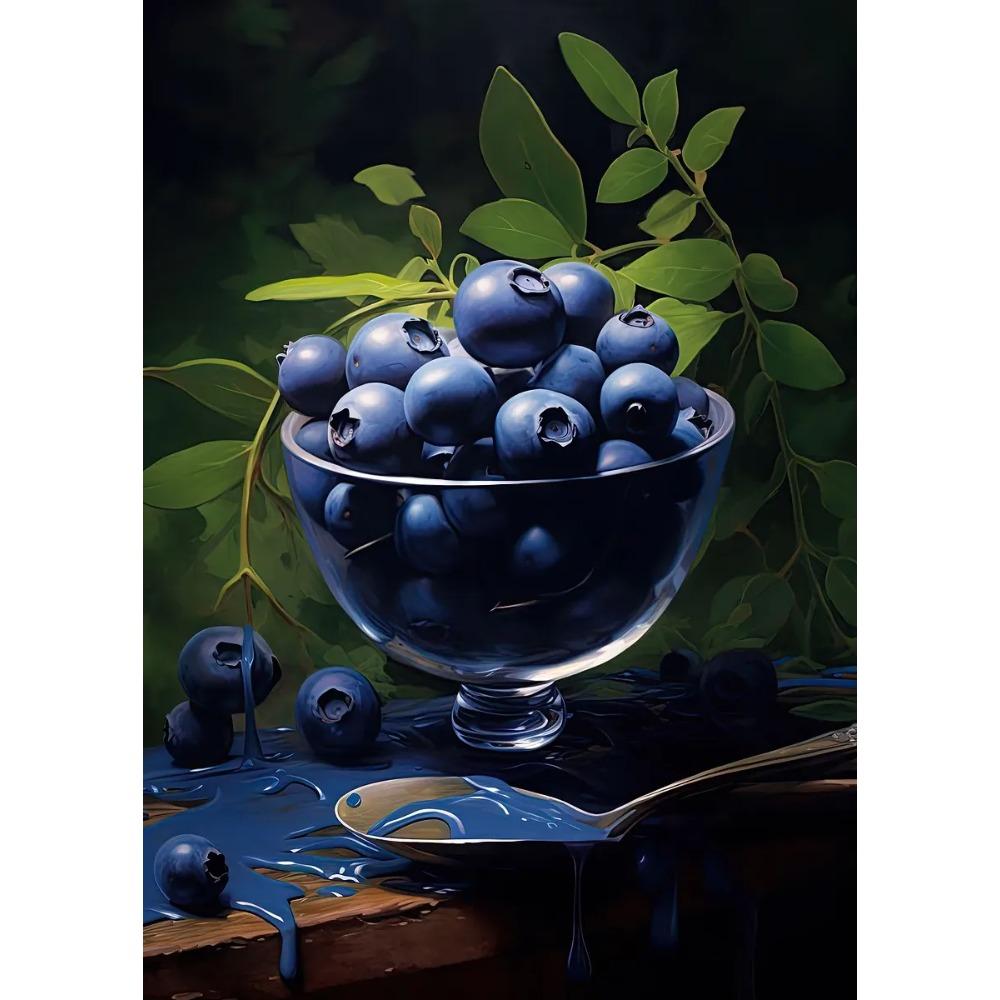 Vintage Küche Früchte Stillleben Poster Landküche Gesunde Lebensmittel Drucke Leinwandmalerei Wandbilder Heimküchendekor