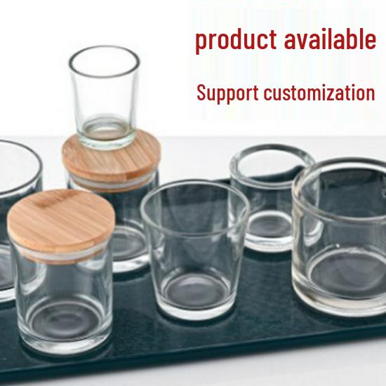 Thick Glass Aroma Candle Cup for Home & Hotel Decor