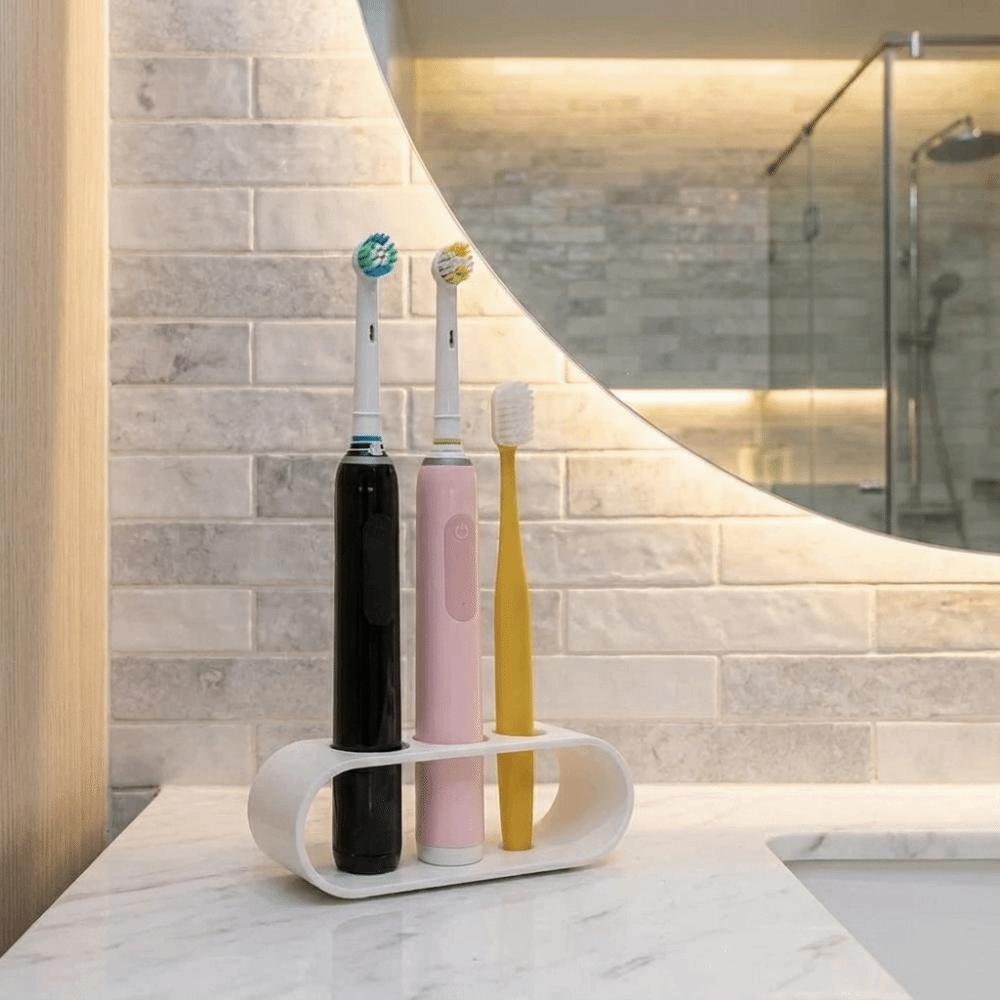 Multifunction Electric Toothbrush Holder Creative Bathroom Storage Stand  Vanity Organizer