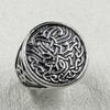 Retro Vintage Viking Tree Of Life Ring For Men Nordic Mythology 316L Stainless Steel Yggdrasils Fashion Amulet  Gift